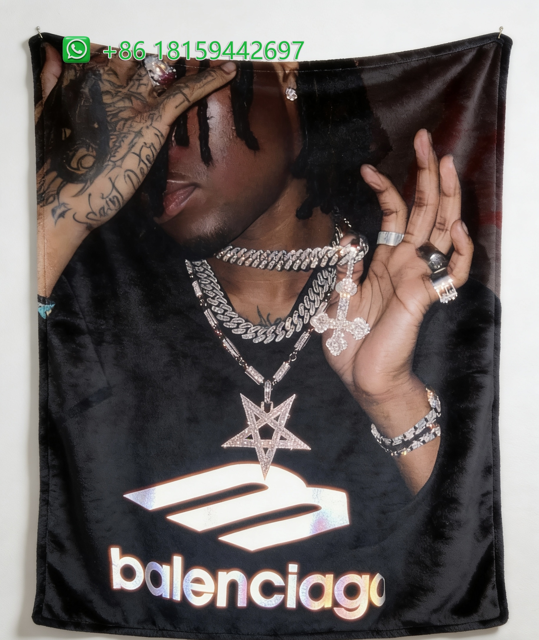 Balenciaga Throw Blankets
